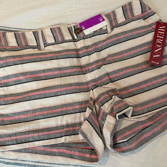 NWT Striped Shorts - Picture 2 of 5